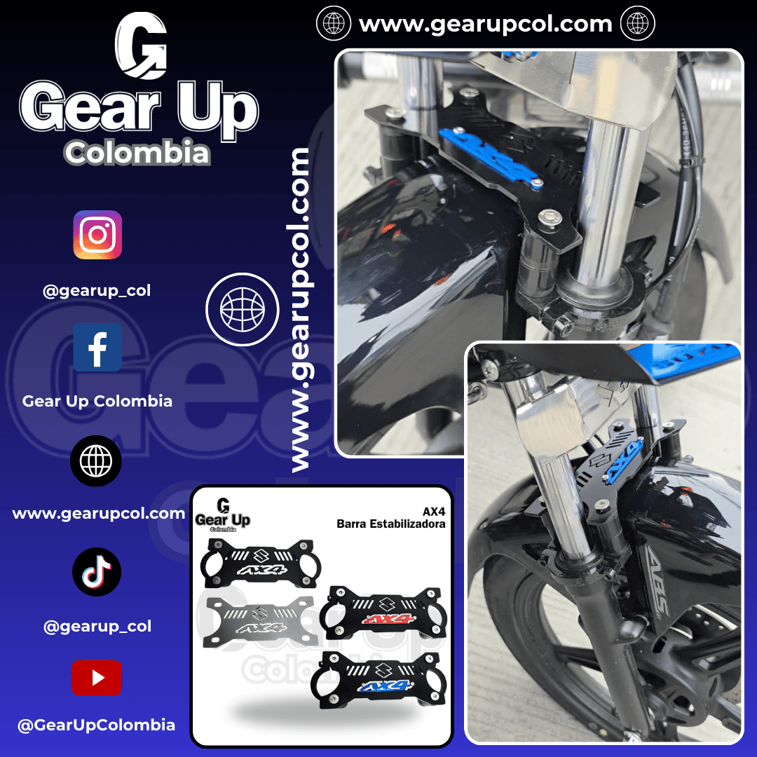 AX4 ABS - Estabilizador de Barra + Logo 3D