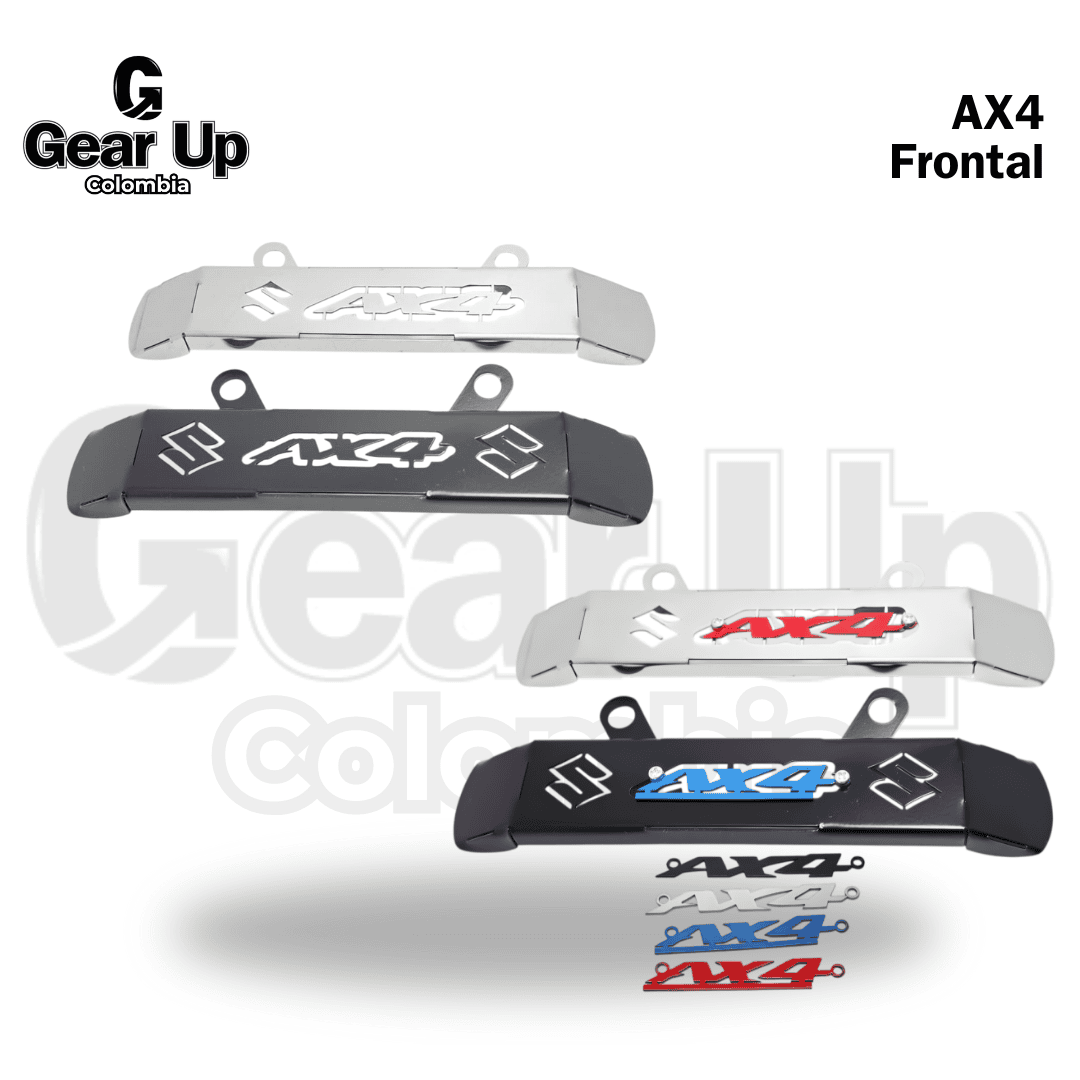 AX4 y AX4 ABS - Frontal + Logo 3D
