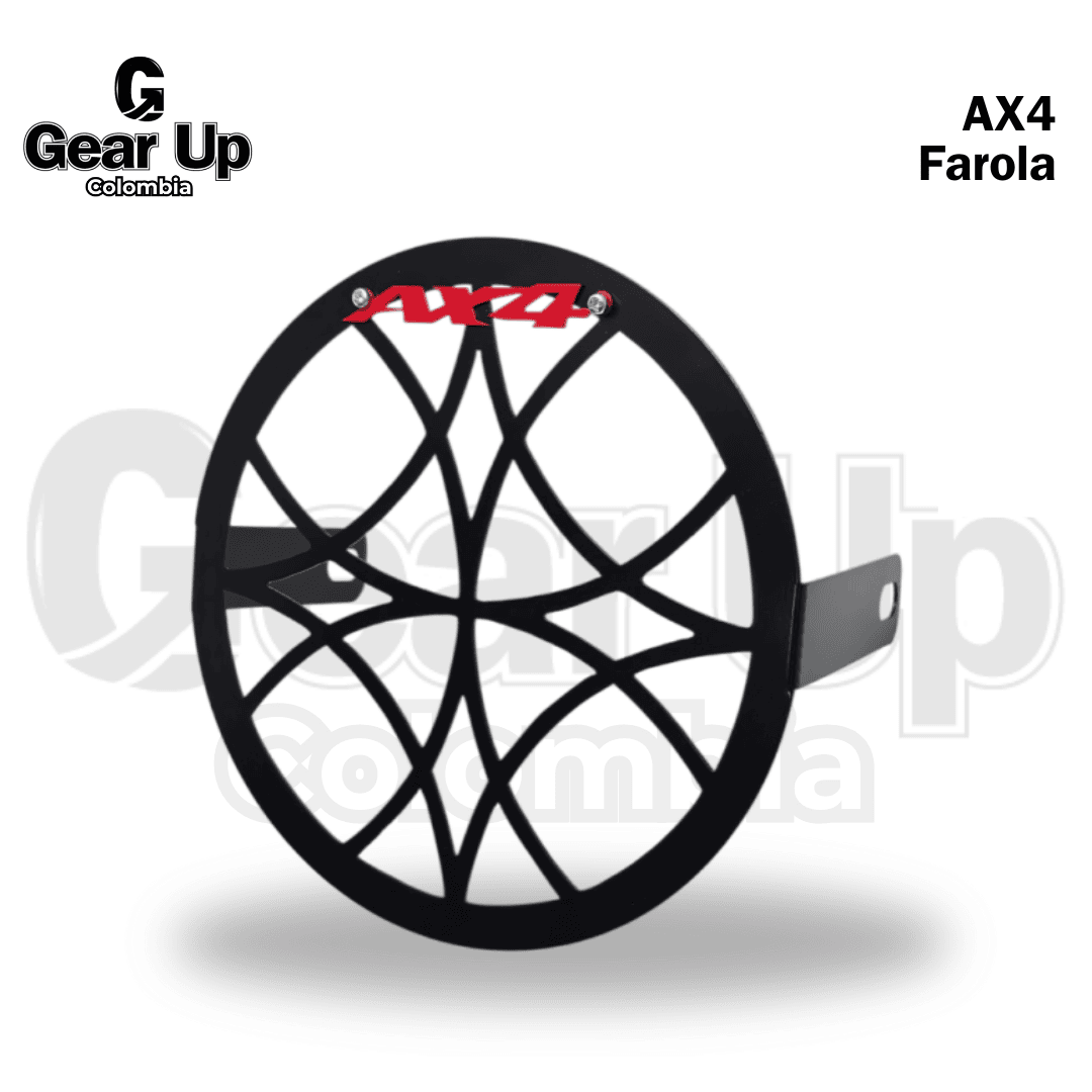 AX4 ABS - Protector de Farola + Logo 3D