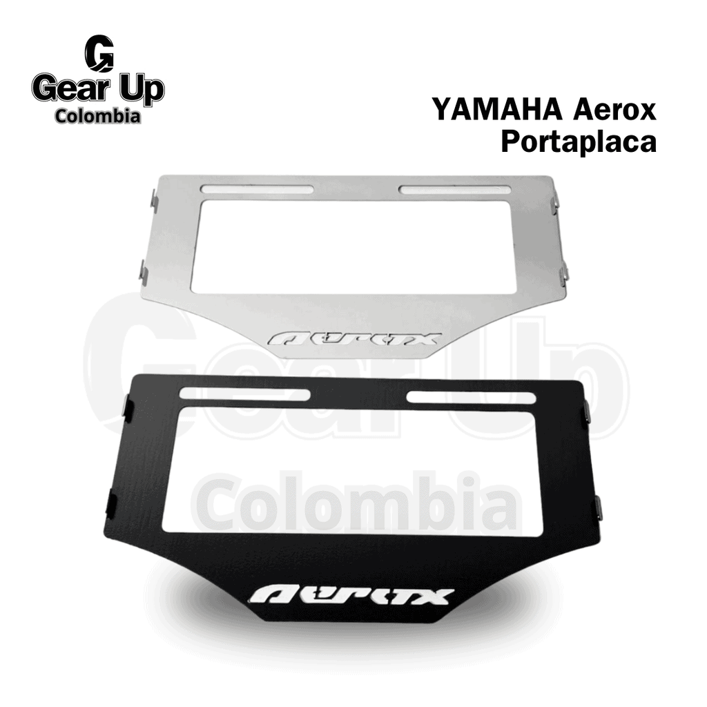 Aerox 155 - Portaplacas