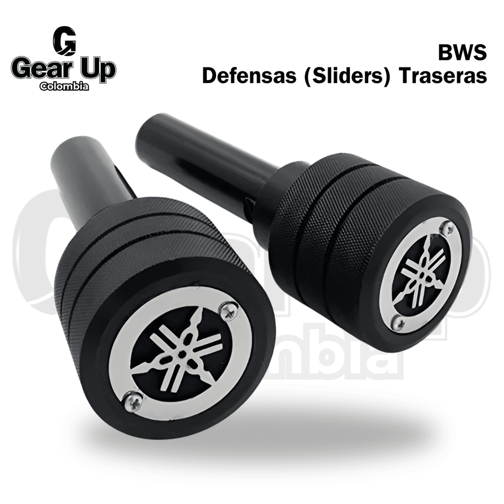 BWS X - Defensas (Sliders) Traseros (Par) Amortiguadores