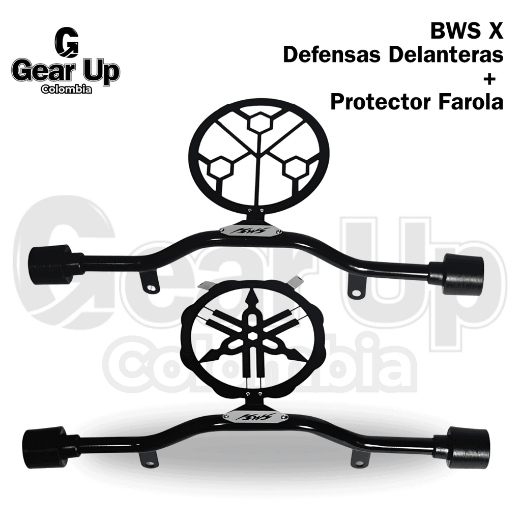BWS X - Defensas (Sliders) Delanteras + Protector De Farola