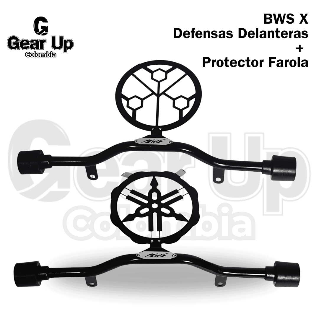 BWS X - Defensas (Sliders) Delanteras + Protector De Farola