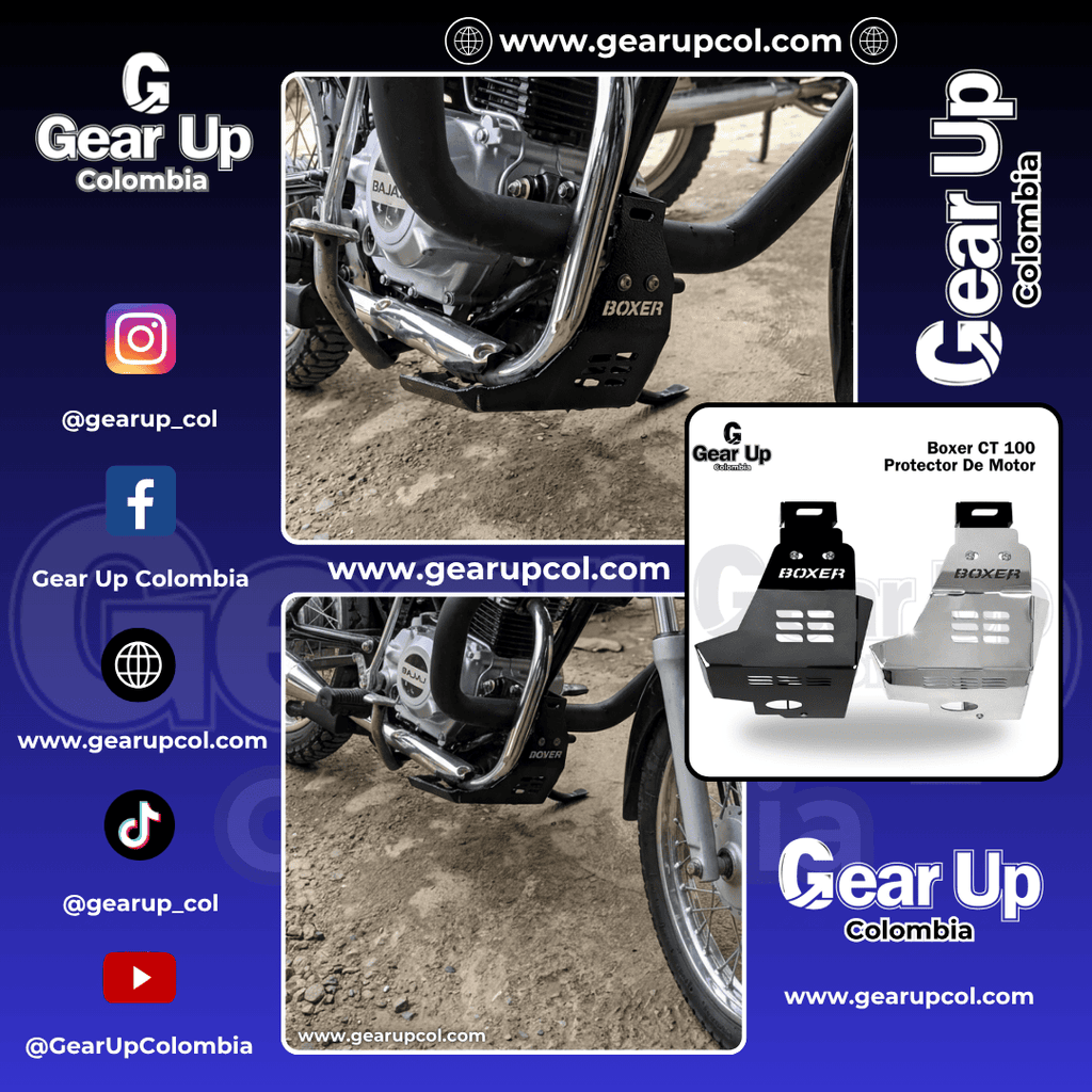 Boxer CT 100 - Protector De Motor