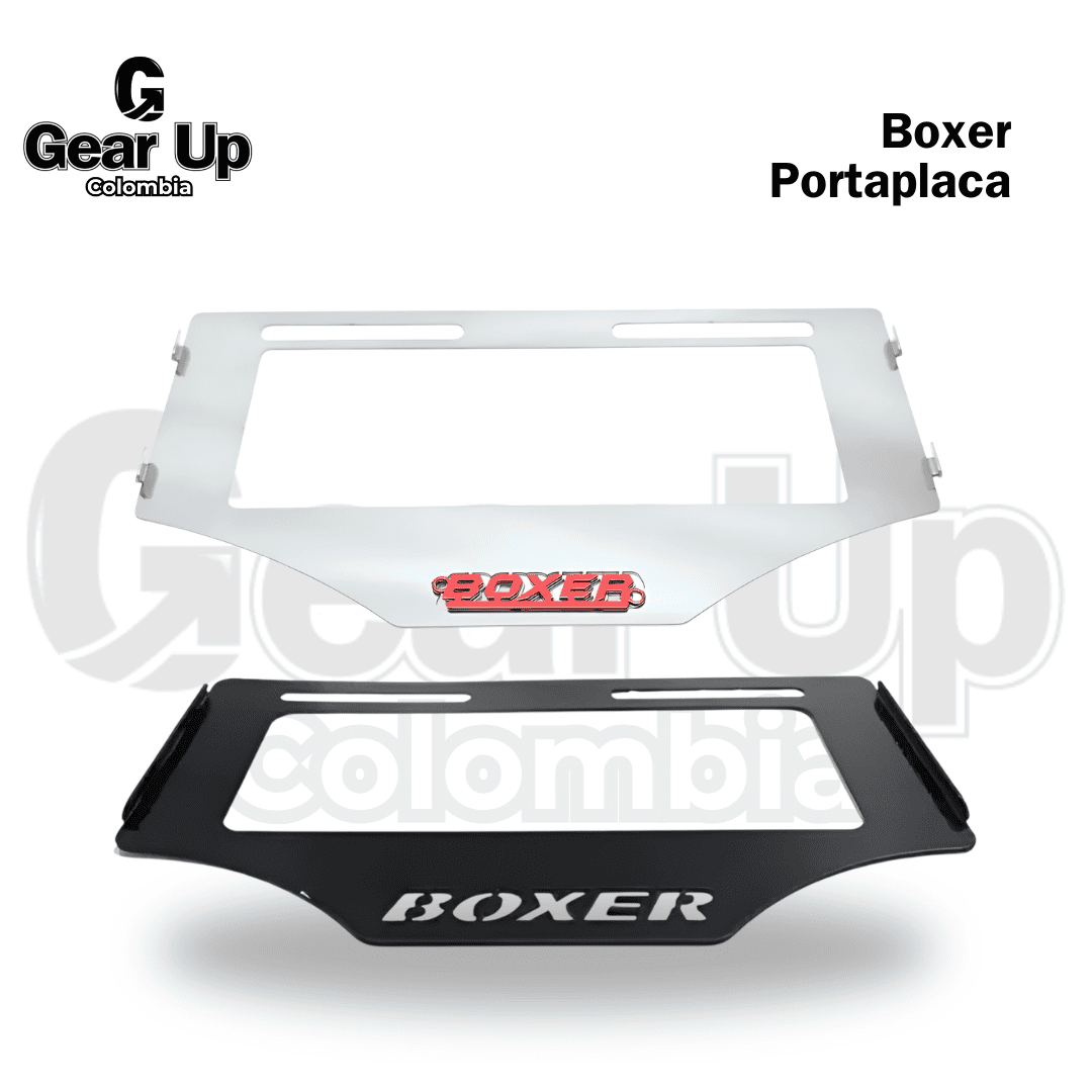 Boxer - Portaplacas