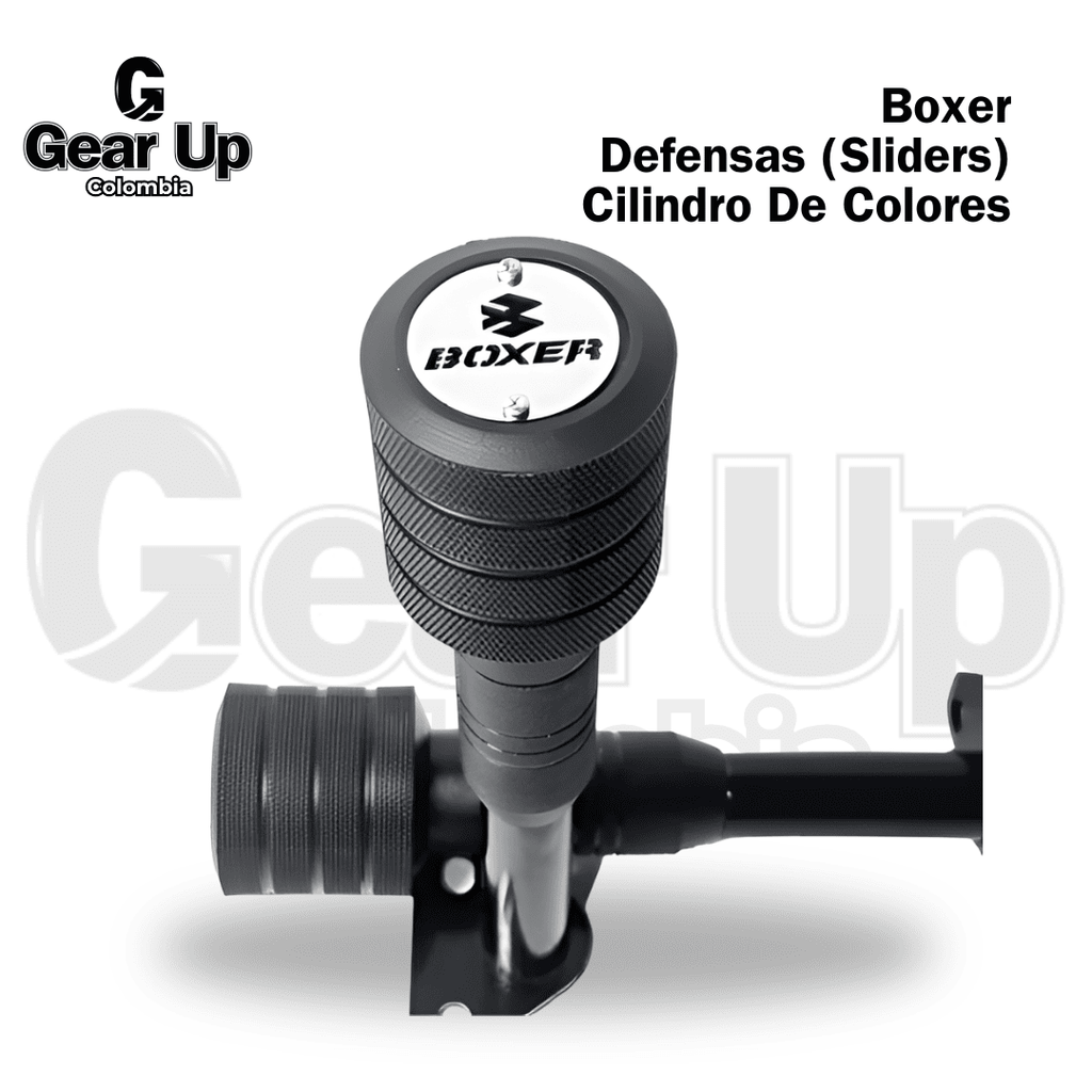 Boxer CT 100 - Defensas (Sliders) Cilindro De Colores