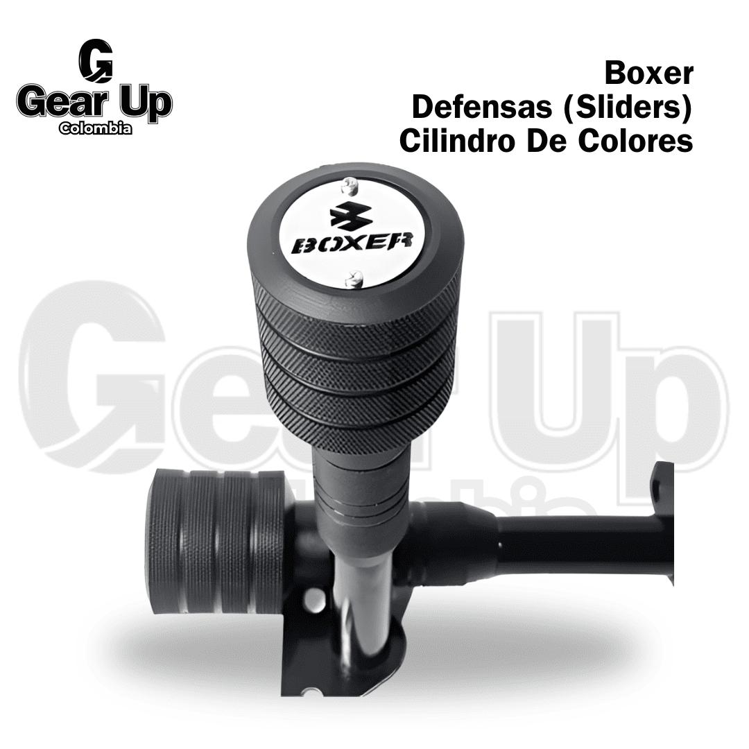 Boxer CT 100 - Defensas (Sliders) Cilindro De Colores