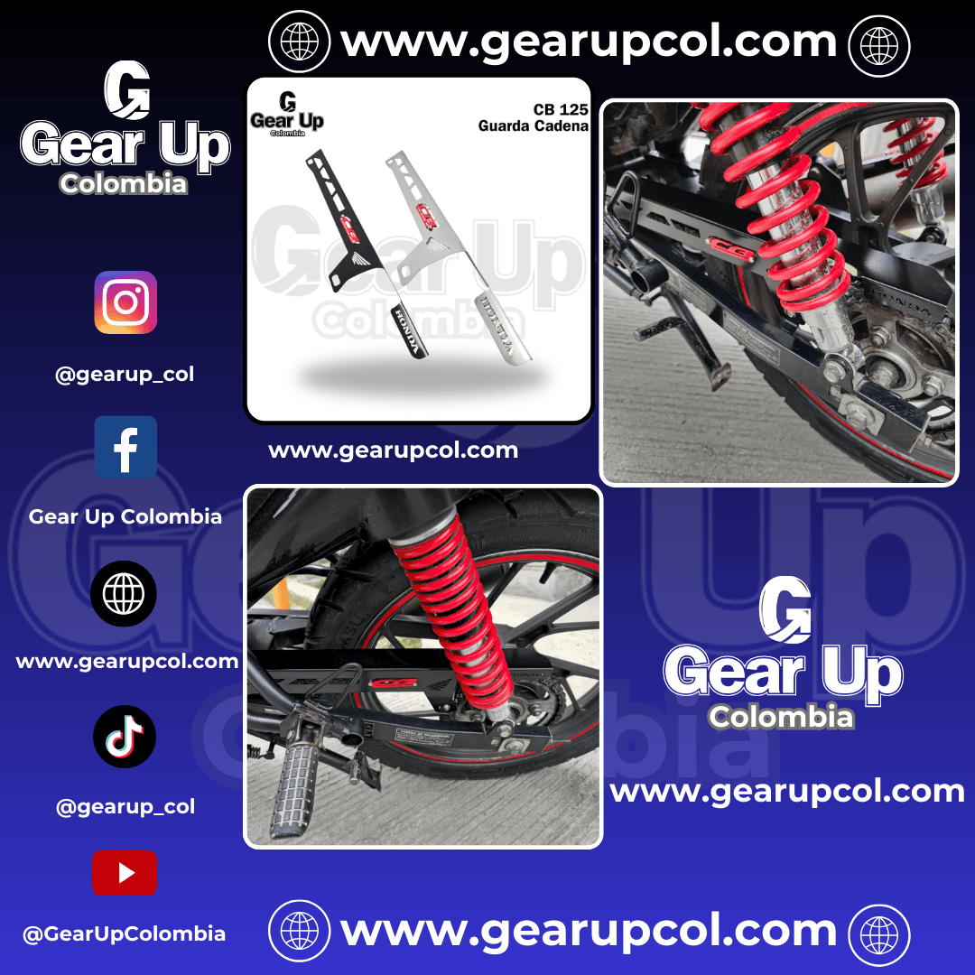 CB 125 F - GuardaCadena + Logo 3D
