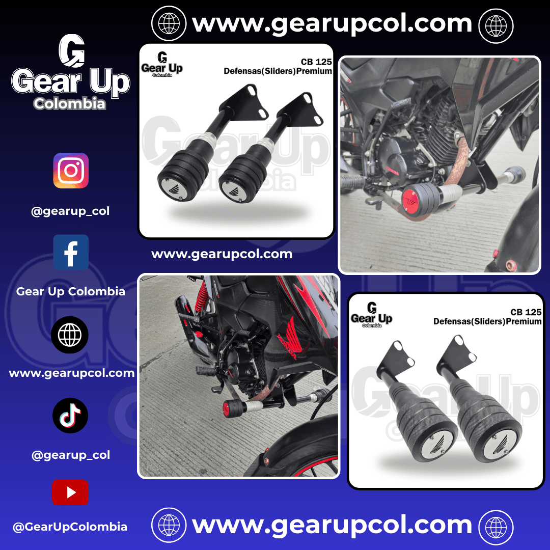 CB 125 F - Defensas (Sliders) Premium
