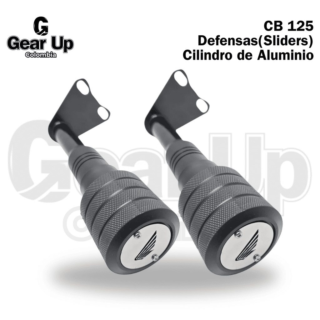 CB 125 F - Defensas (Sliders) cilindro de Colores