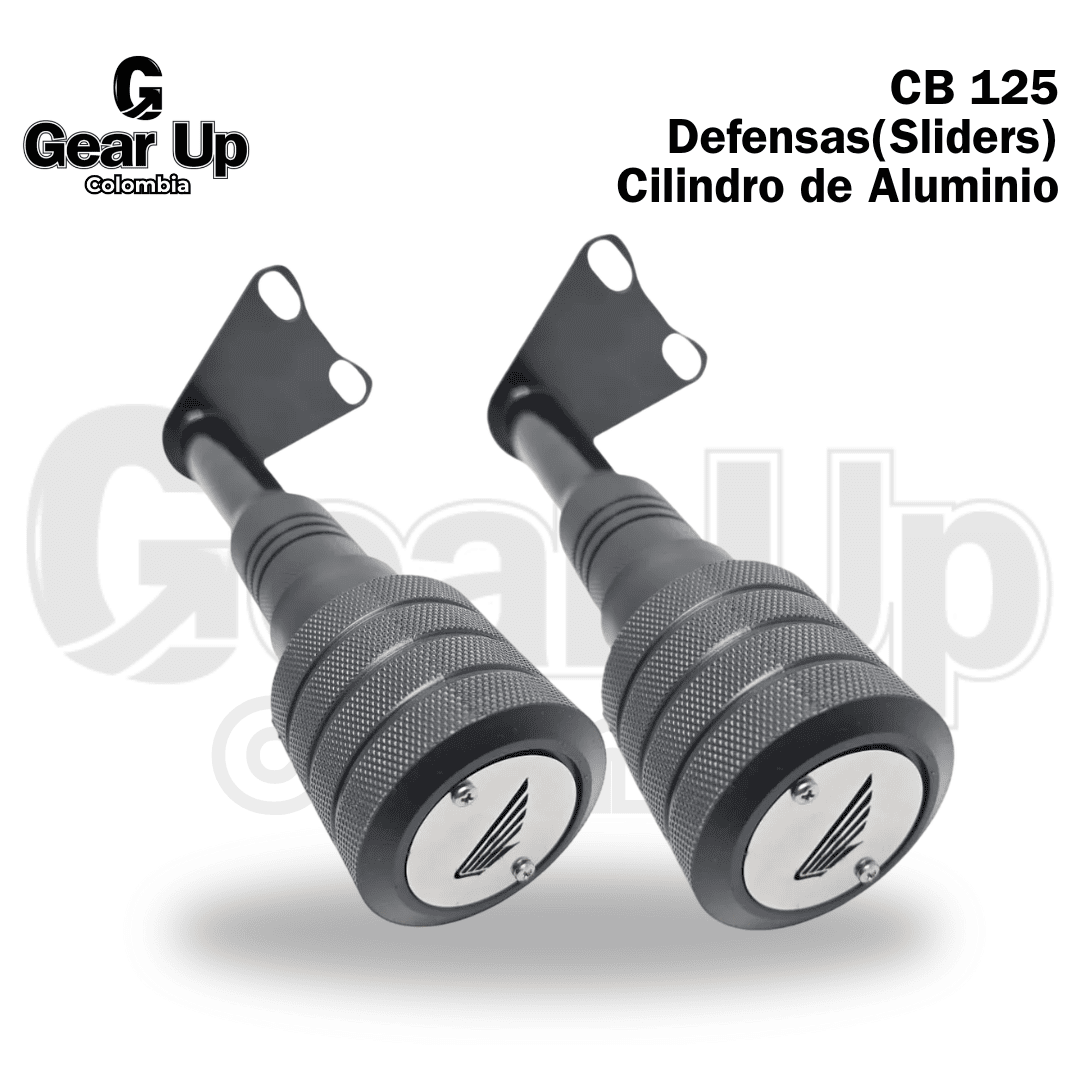 CB 125 F - Defensas (Sliders) cilindro de Colores