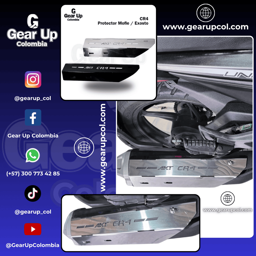 CR4 125 - Protector de Mofle / Exosto
