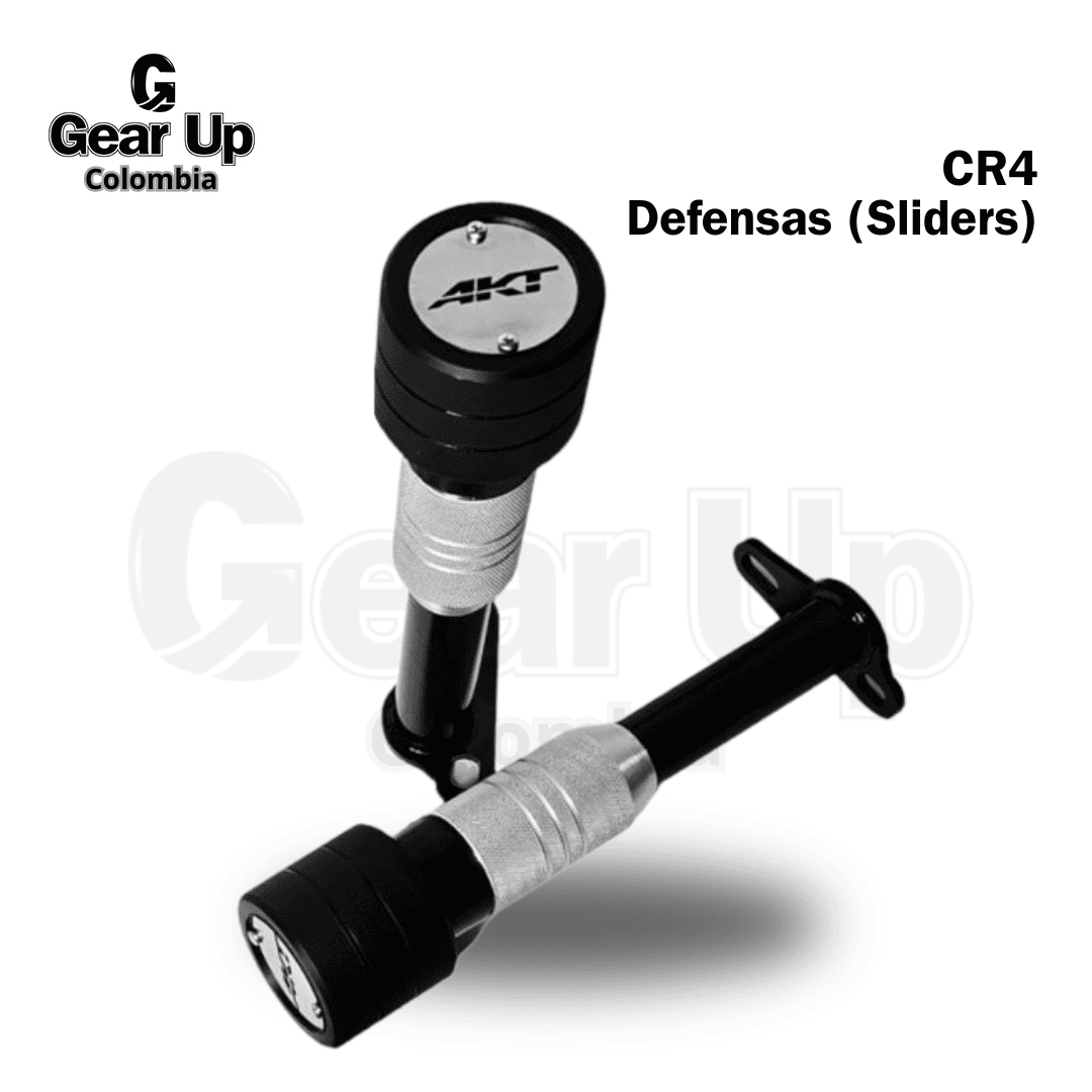 CR4 125 - Defensas (Sliders) Cilindro de Aluminio