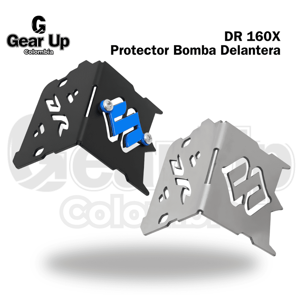DR 160X - Protector Bomba Delantera + Logo 3D