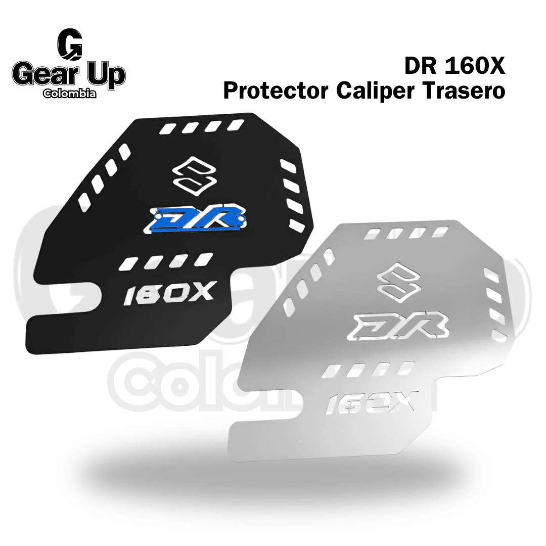 DR 160X - Protector De Caliper Trasero + Logo 3D