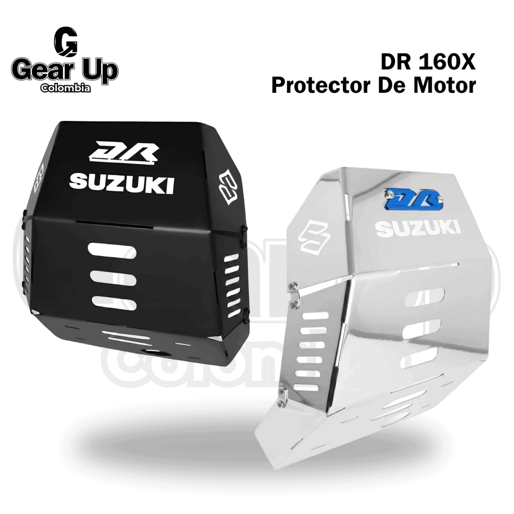 DR 160X - Protector De Motor + Logo 3D