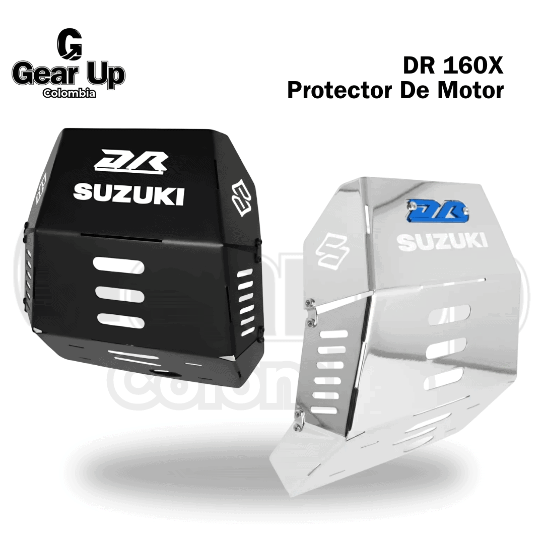 DR 160X - Protector De Motor + Logo 3D