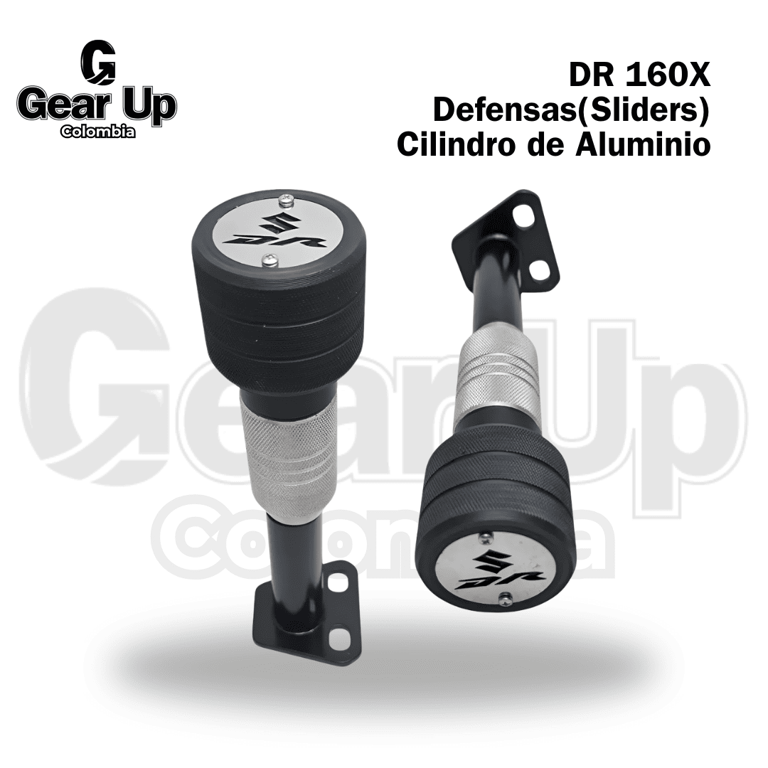 DR 160X - Defensas (Sliders) Cilindro De Aluminio