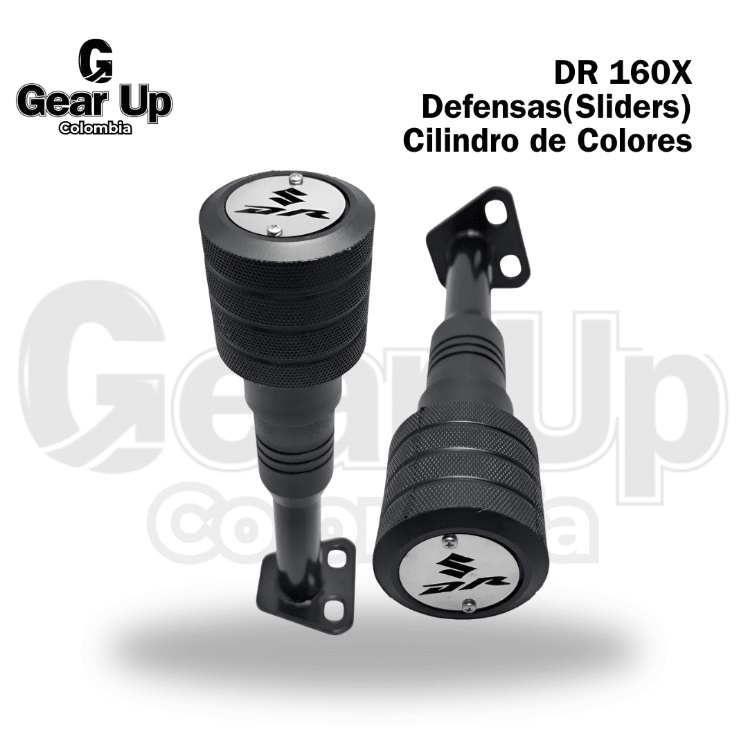 DR 160X - Defensas (Sliders) Cilindro De Colores