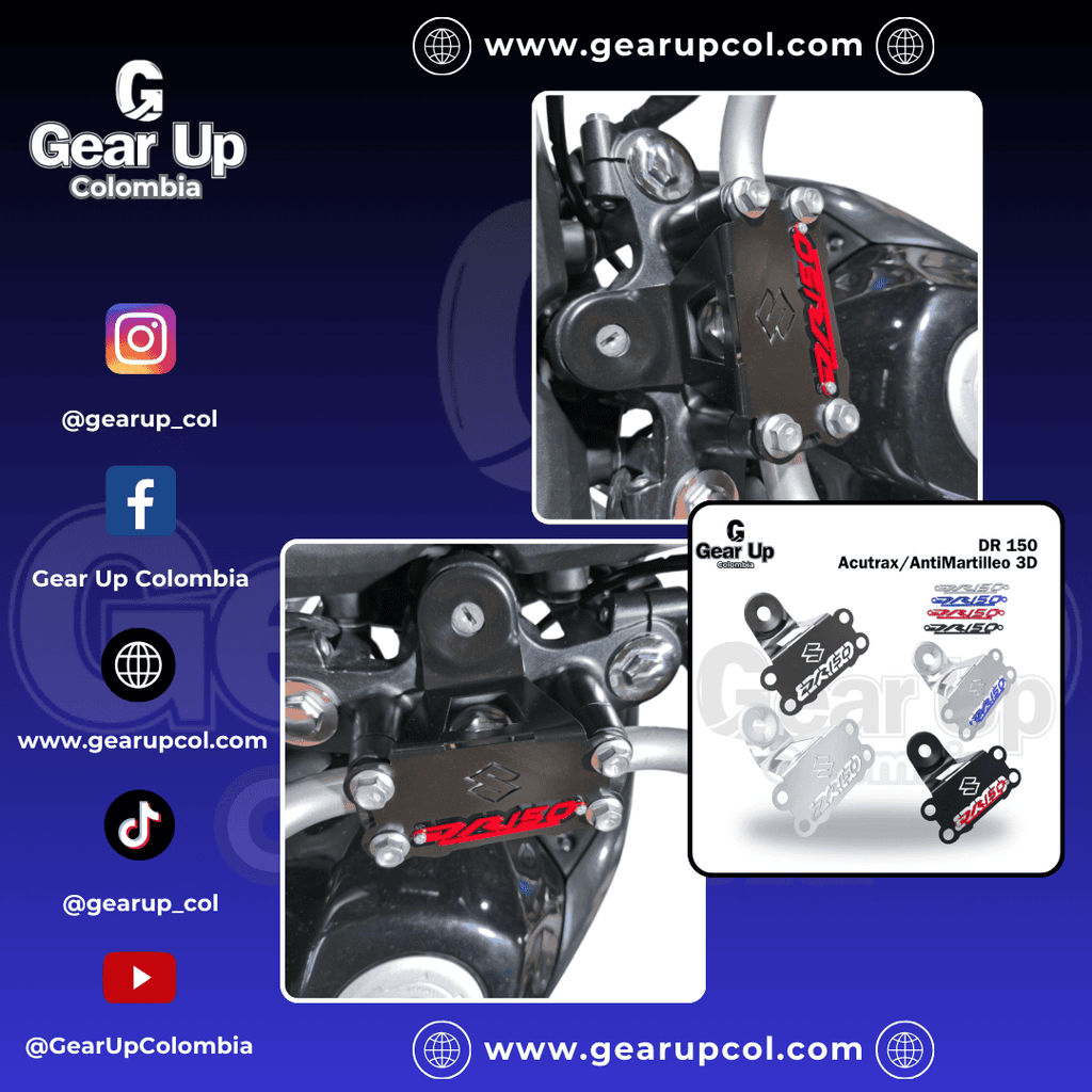 DR 150 - Protector Anti-Martilleo + Logo 3D