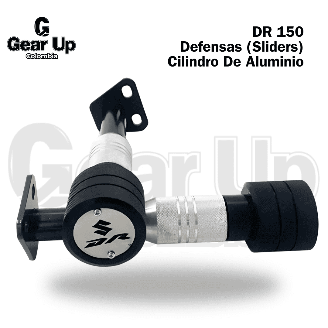 DR150 - Defensas (Sliders) Cilindro de Aluminio