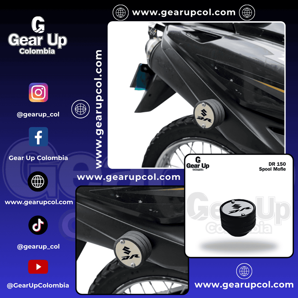 DR 150 - Defensa (Spool) de Exosto / Mofle