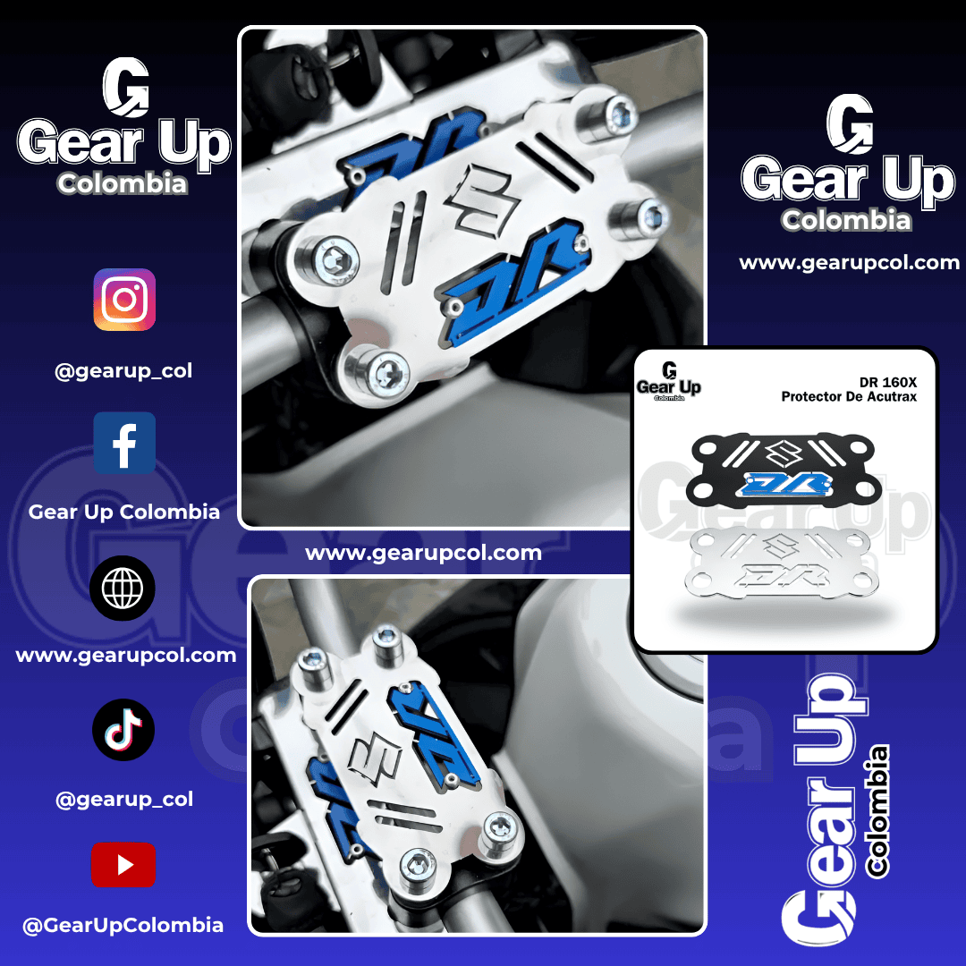 DR 160X - Protector De Acutrax + Logo 3D