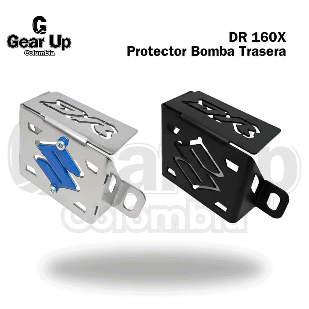 DR 160X - Protector Bomba Trasera + Logo 3D