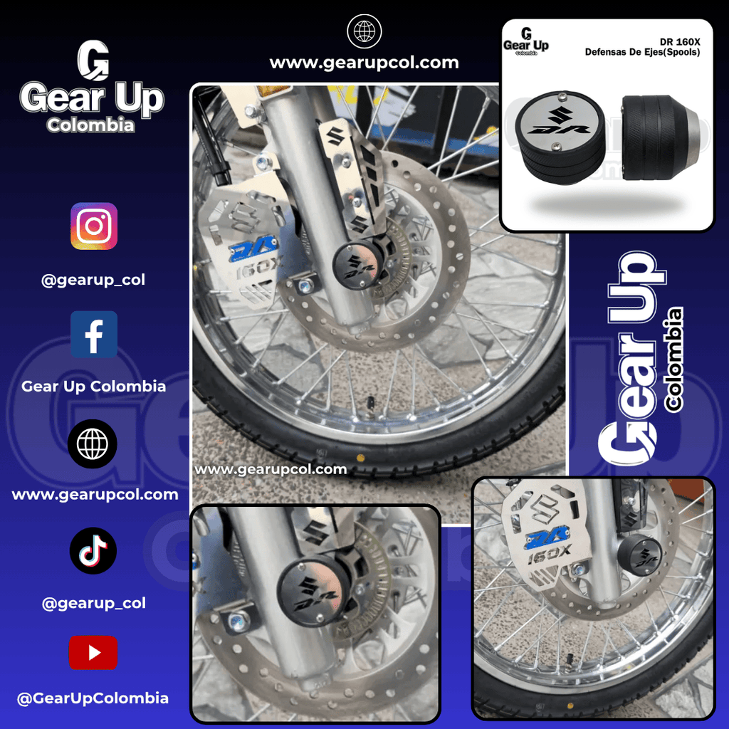 DR 160X - Defensas de Ejes (Spools)