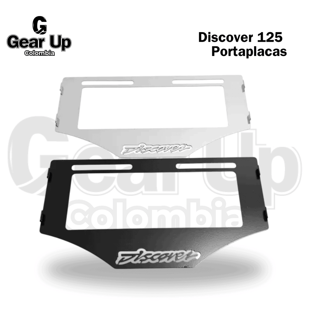 Discover 125 ST - Portaplacas