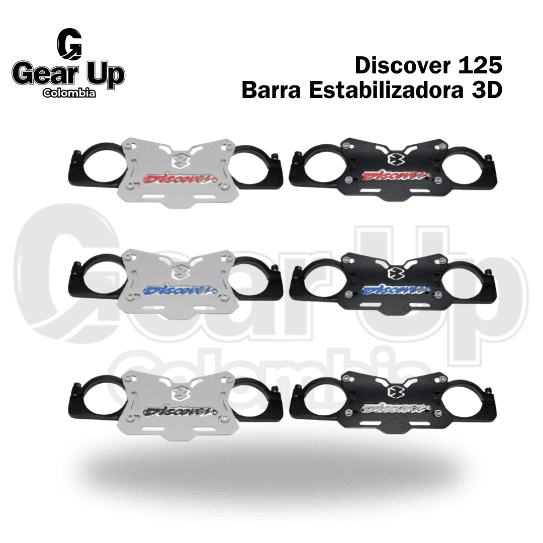 Discover 125 ST - Estabilizador de Barras + Logo 3D