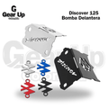 Discover 125 ST - Protector de Bomba Delantera + Logo 3D