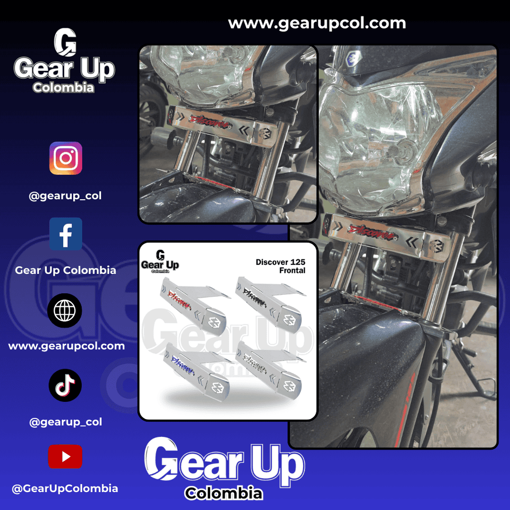 Discover 125 ST - Frontal + Logo 3D