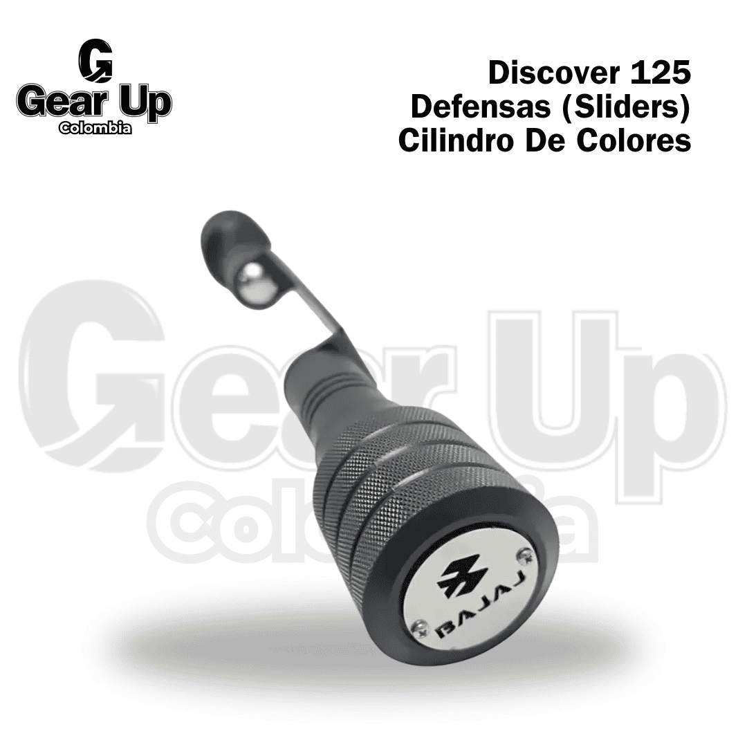Discover 125 ST - Defensas (Sliders) cilindro de Colores