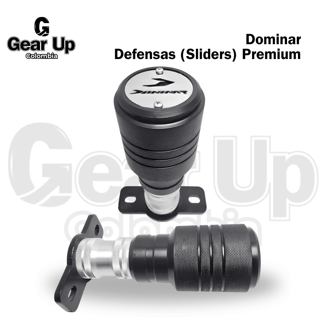 Dominar 400 - Defensas (Sliders) Cilindro de Premium