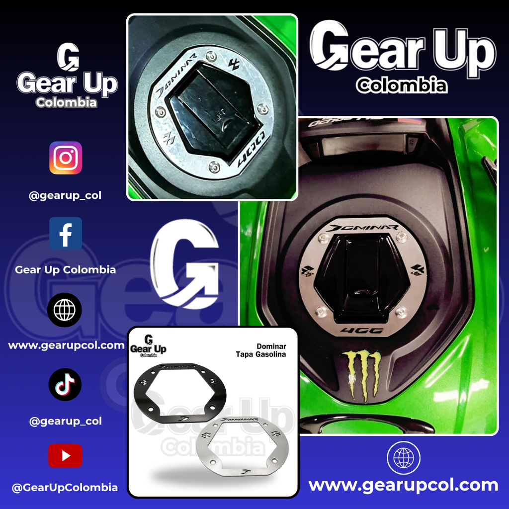 Dominar 250 - Protector Tapa Gasolina
