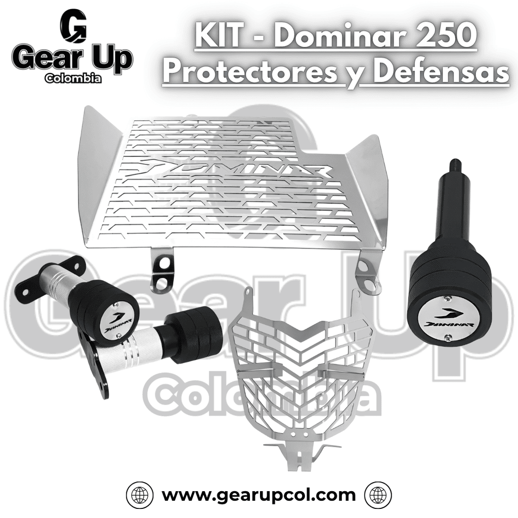 Dominar 250 - Kit Protectores Y Defensas