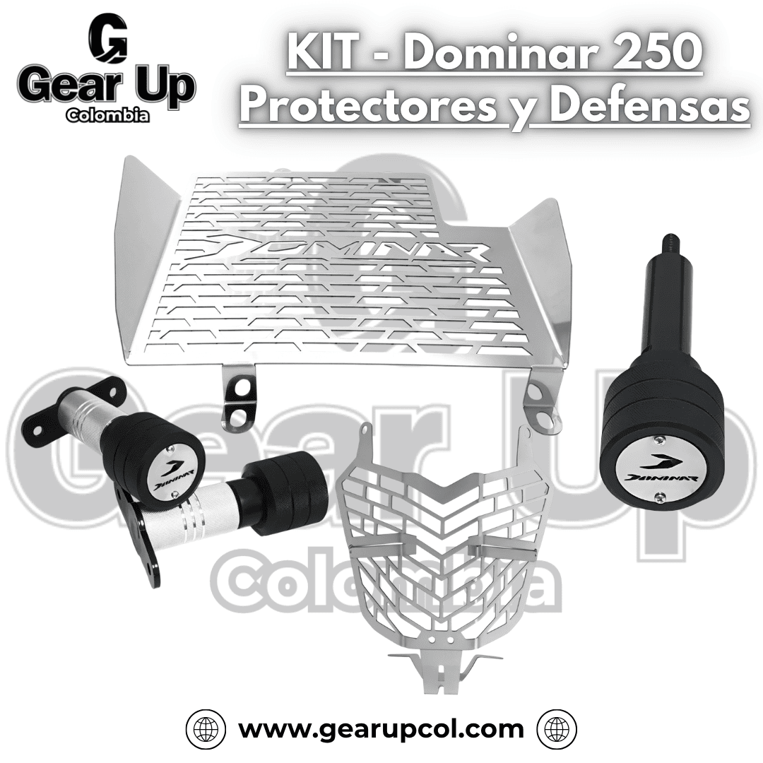 Dominar 250 - Kit Protectores Y Defensas
