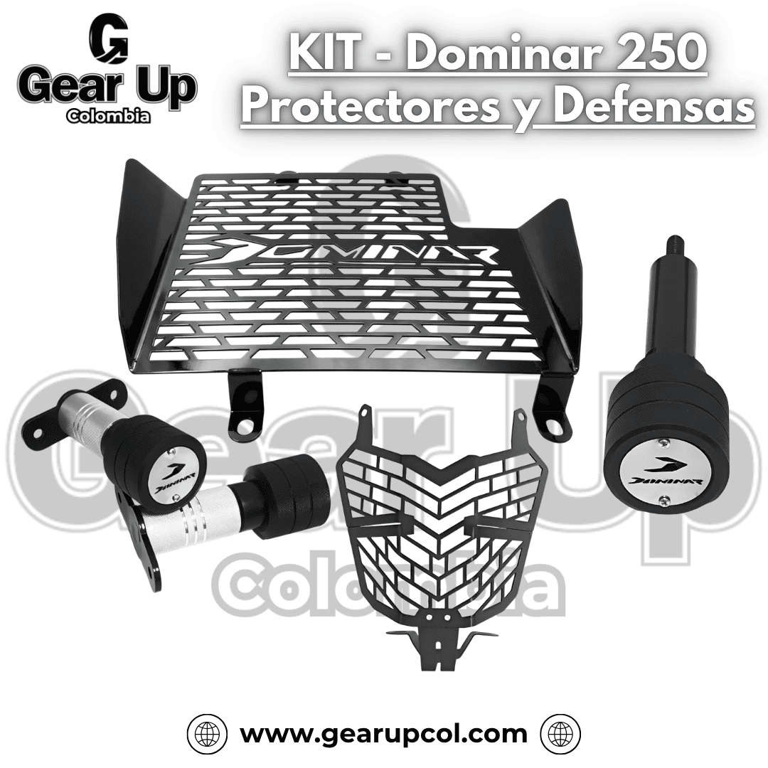 Dominar 250 - Kit Protectores Y Defensas