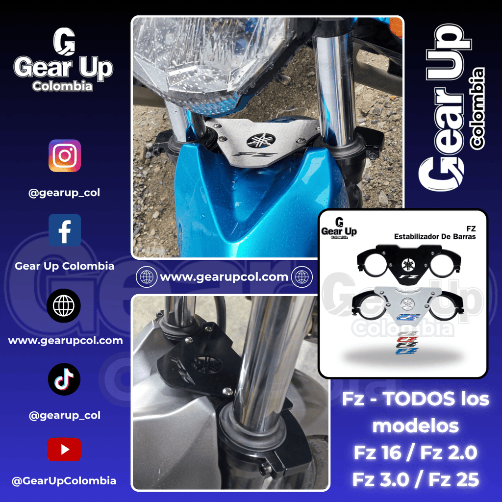 FZ 2.0 - Kit Semi Completo + Logos 3D