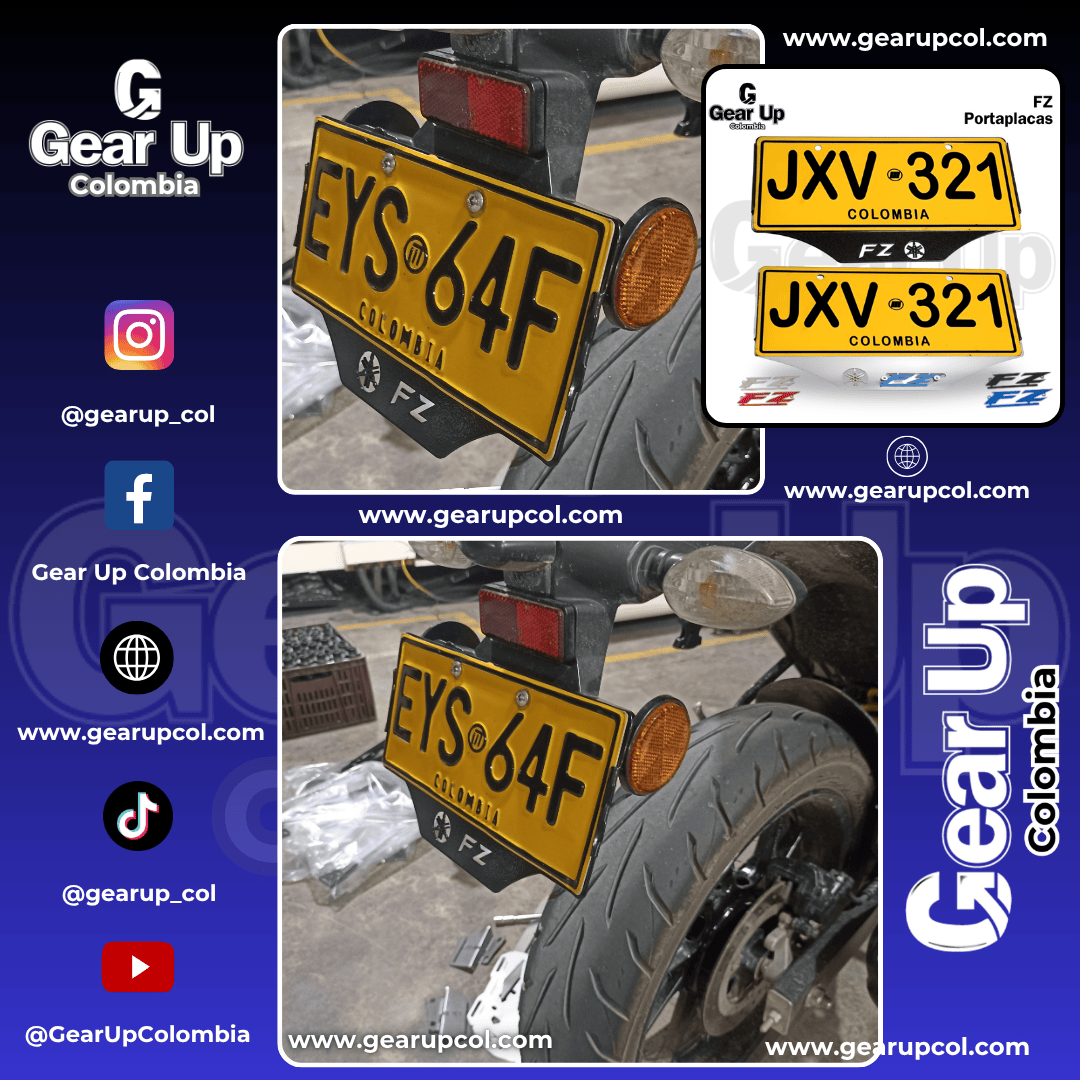 FZ - Portaplaca logo 3D
