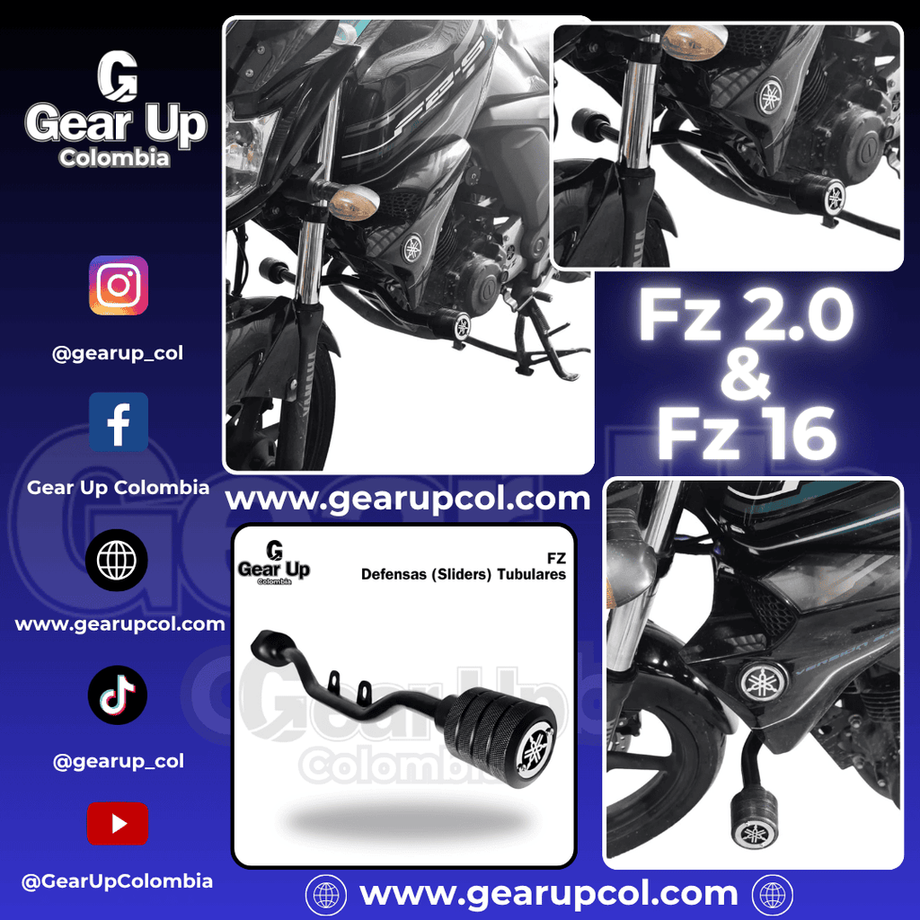 FZ 16 - Defensa (Tubular) Delantera