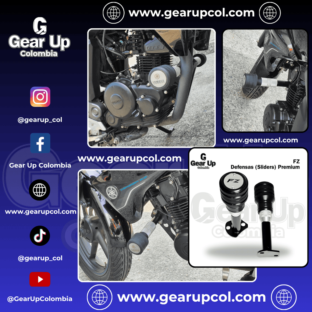 FZ 3.0 - Defensas (Sliders) Premium