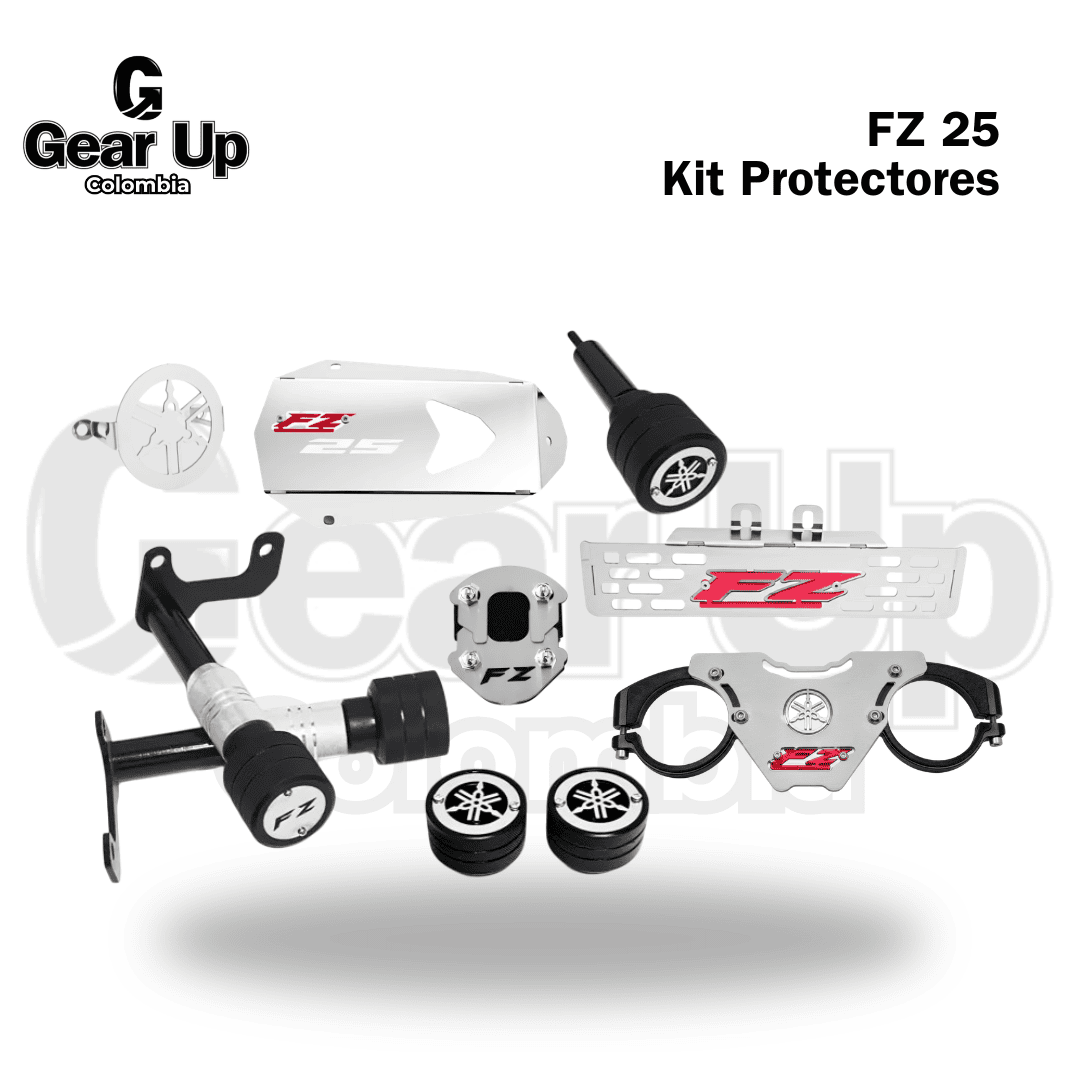 FZ 25 - Kit Protectores + Logo 3D