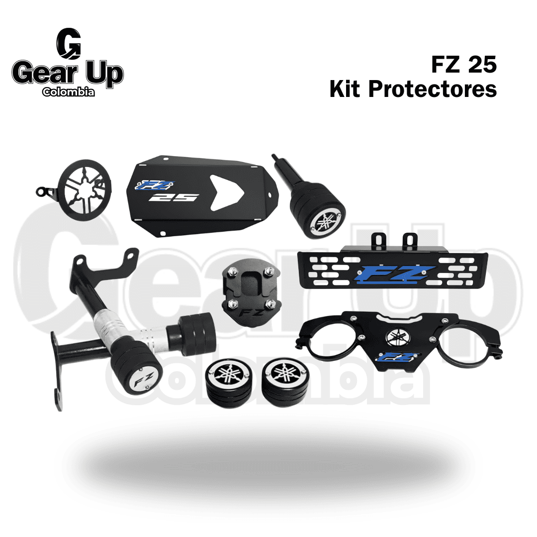 FZ 25 - Kit Protectores + Logo 3D