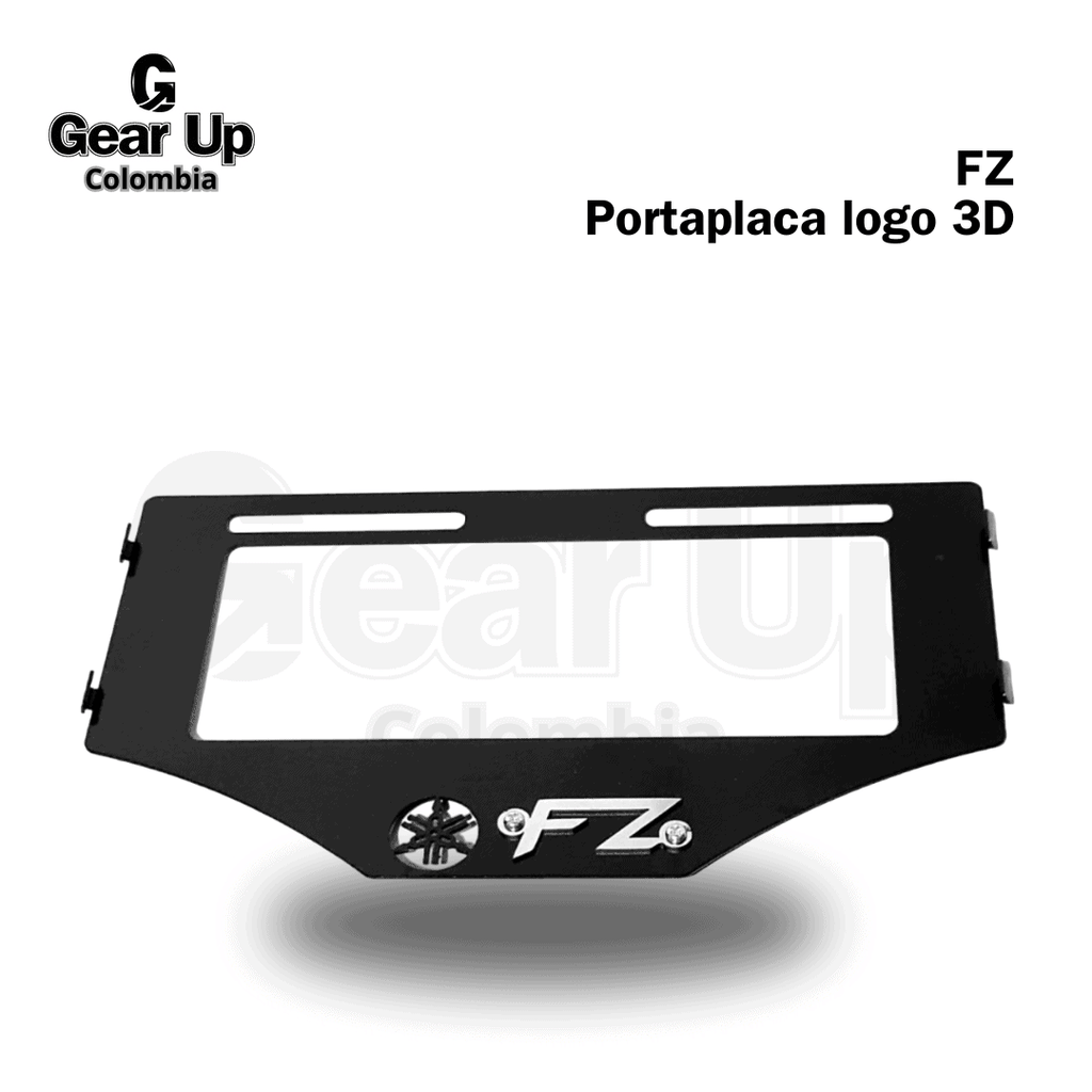 FZ - Portaplaca logo 3D