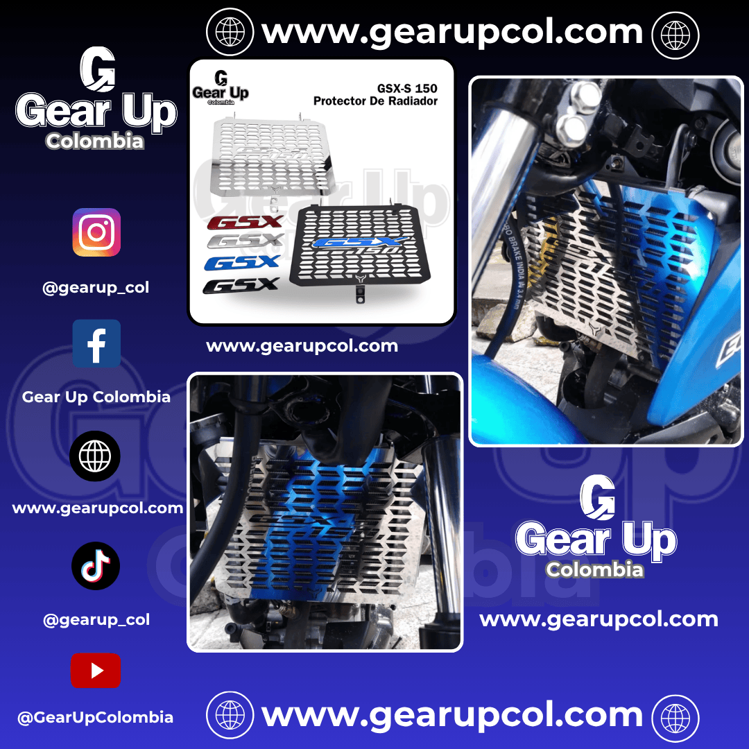 GSX-S 150 - Protector de Radiador