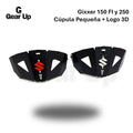Gixxer 150 FI y 250 - Cúpula Pequeña + Logo 3D