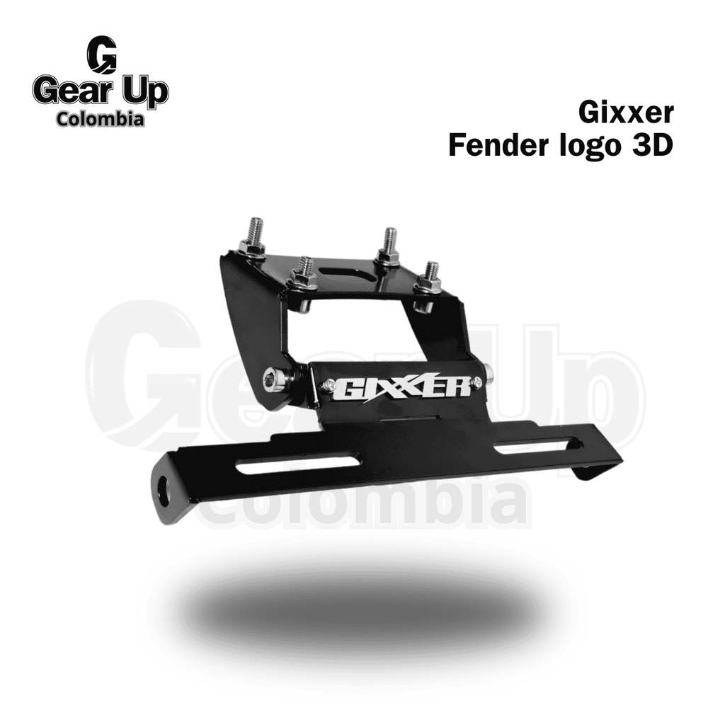 Gixxer - Fender + Logo 3D
