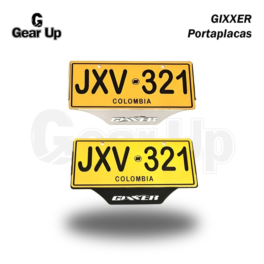 Gixxer - Portaplacas